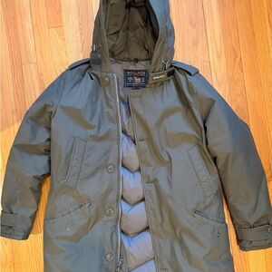 Woolrich Army Green M Polar Parka